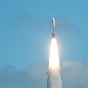Atlas V rocket carrying the New Horizons spacecraft.